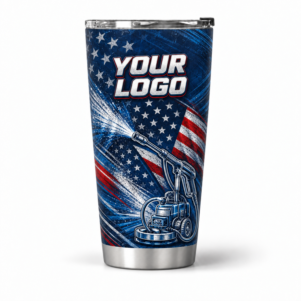 PWPP0024 personalized tumbler 20oz front product mockup