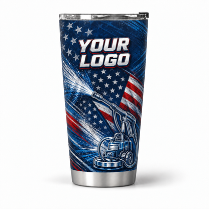 PWPP0024 personalized tumbler 20oz front product mockup
