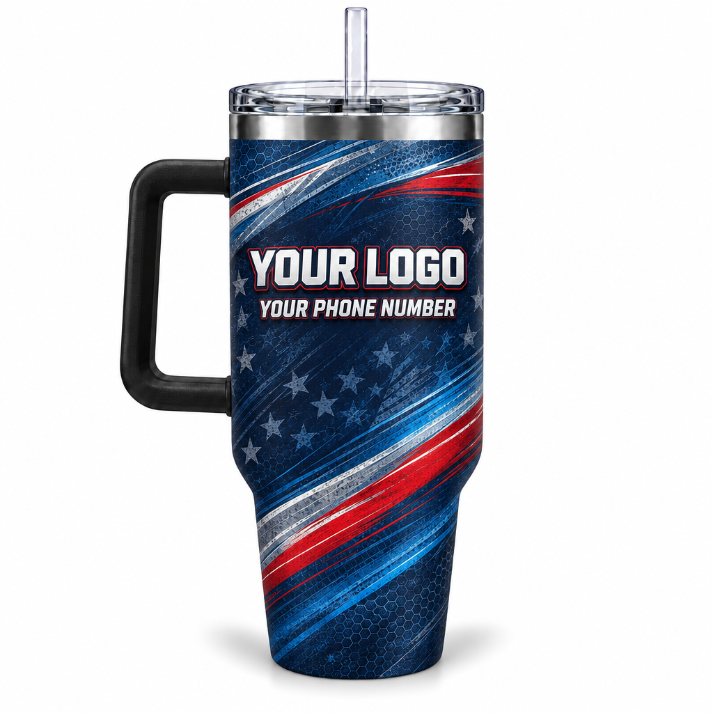 PWPP0024 personalized tumbler 40oz back product mockup