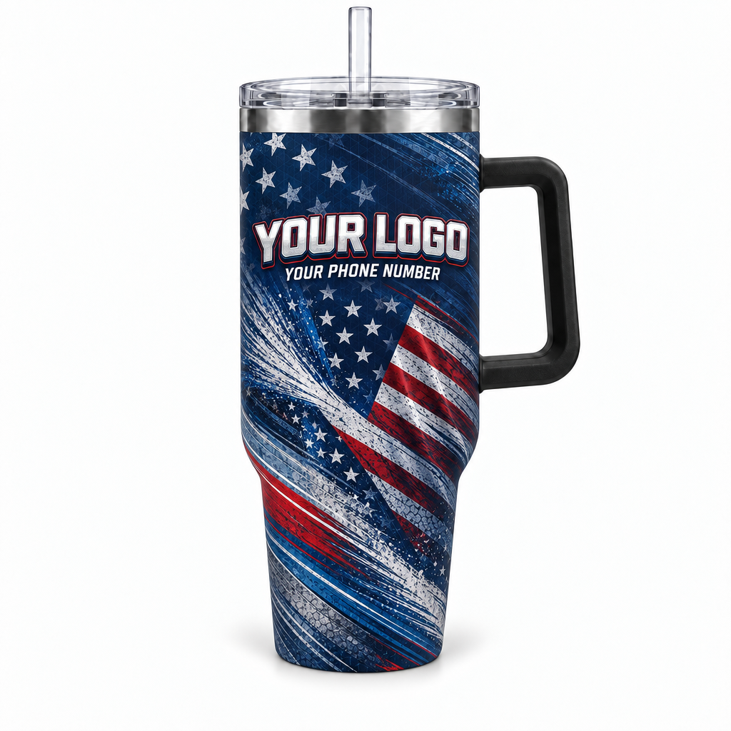 PWPP0024 personalized tumbler 40oz front product mockup