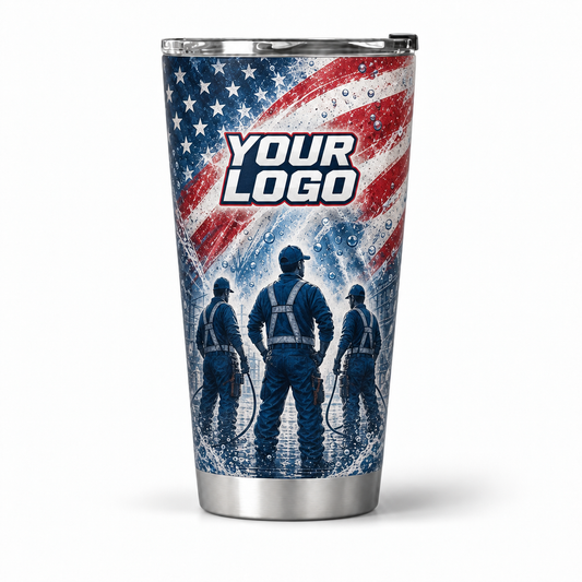 PWPP0025 personalized tumbler 20oz front product mockup