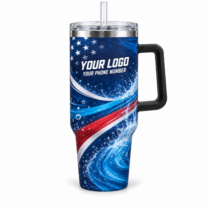 PWPP0026 personalized tumbler 40oz front product mockup