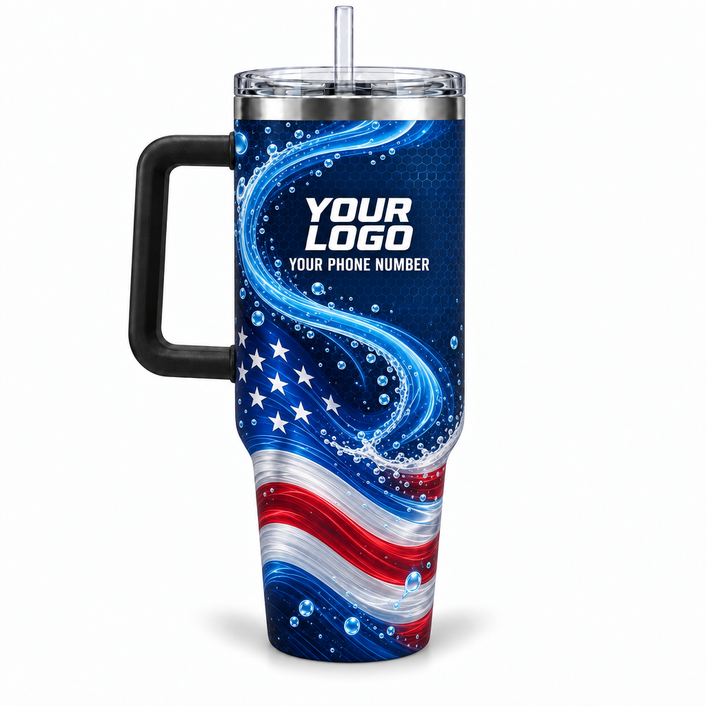 PWPP0027 personalized tumbler 40oz back product mockup
