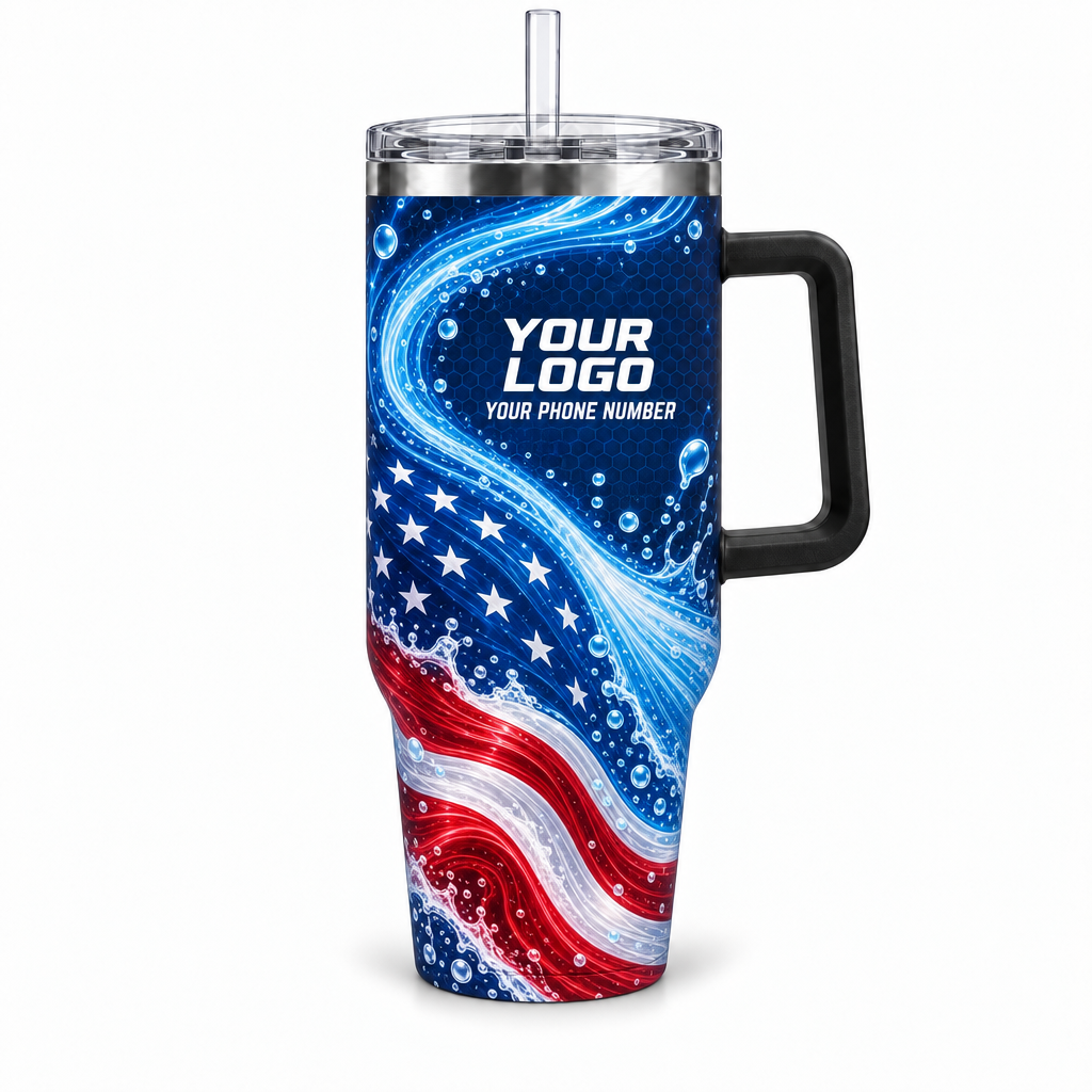 PWPP0027 personalized tumbler 40oz front product mockup