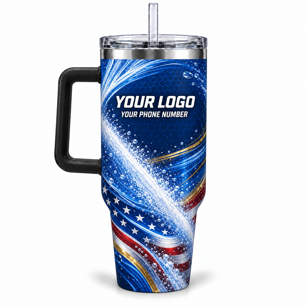 PWPP0028 personalized tumbler 40oz back product mockup