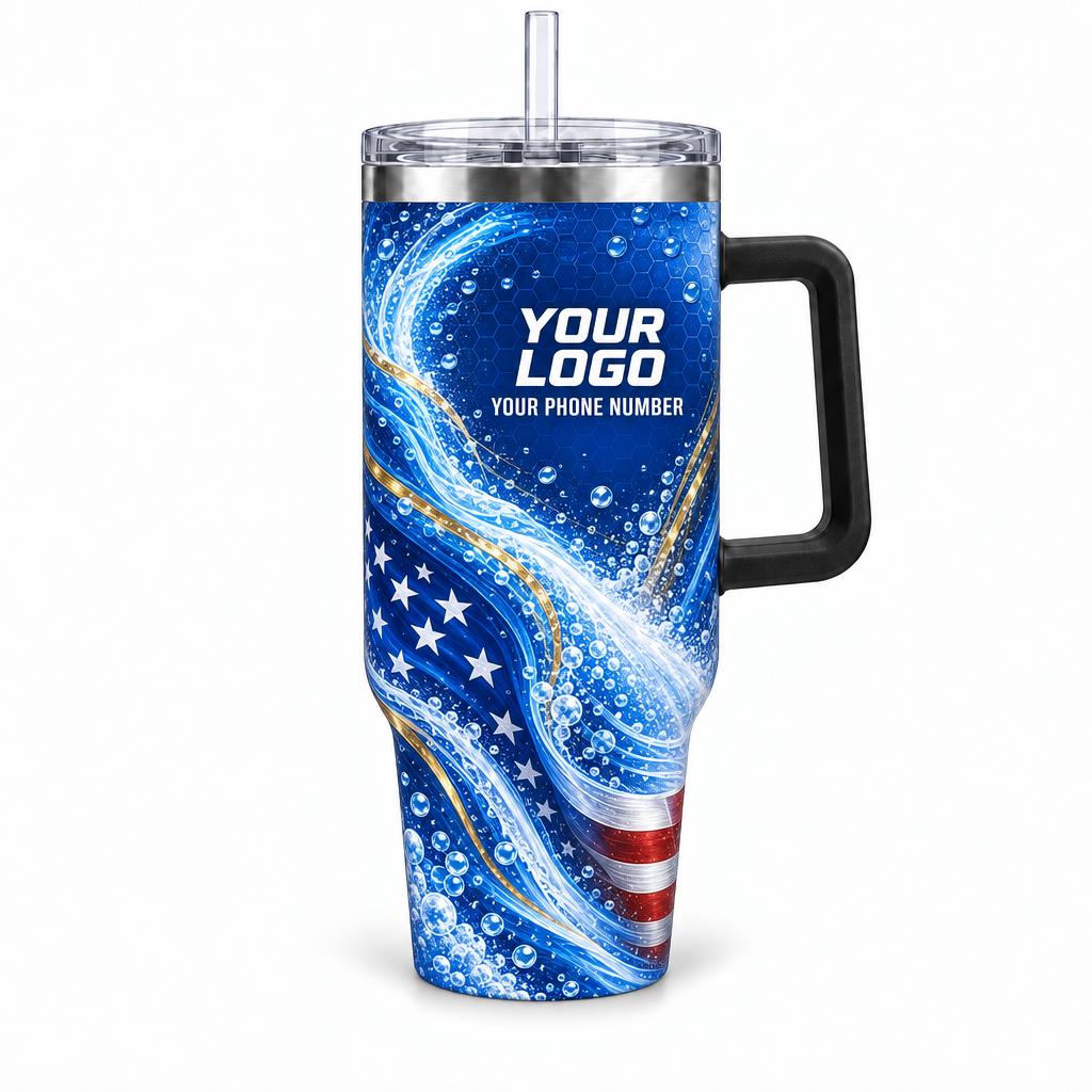 PWPP0028 personalized tumbler 40oz front product mockup