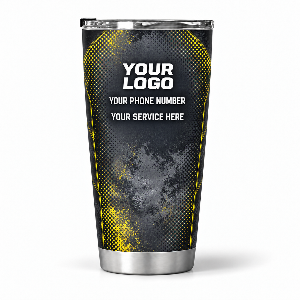 RFN001 personalized tumbler 20oz back product mockup
