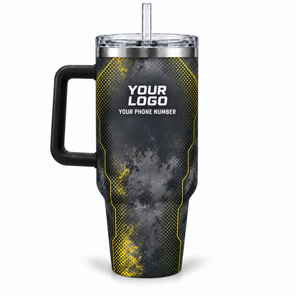 RFN001 personalized tumbler 40oz back product mockup