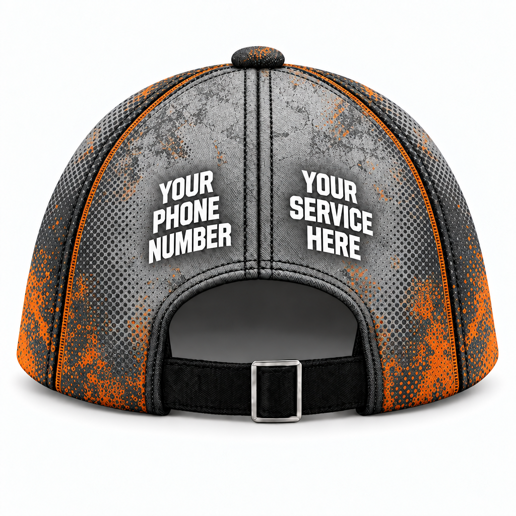 RFN002 personalized cap back product mockup