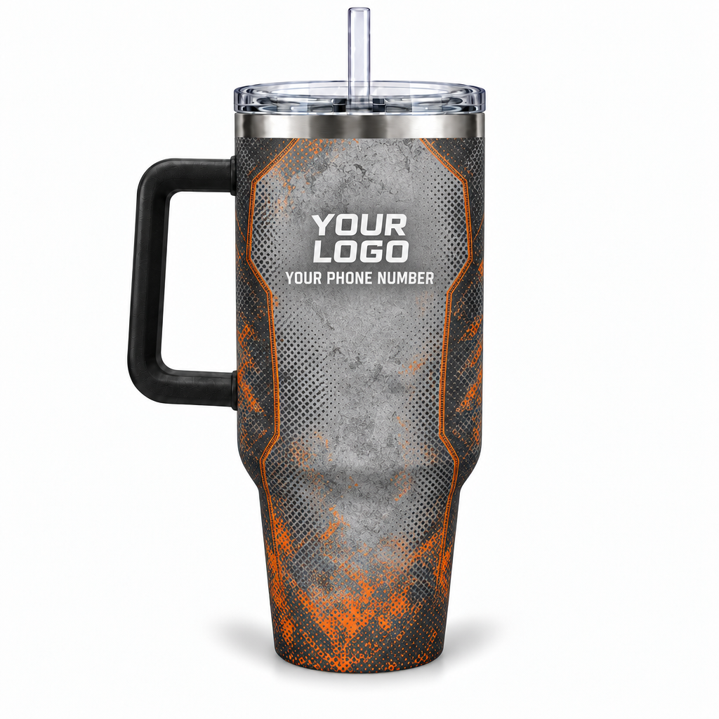 RFN002 personalized tumbler 40oz back product mockup