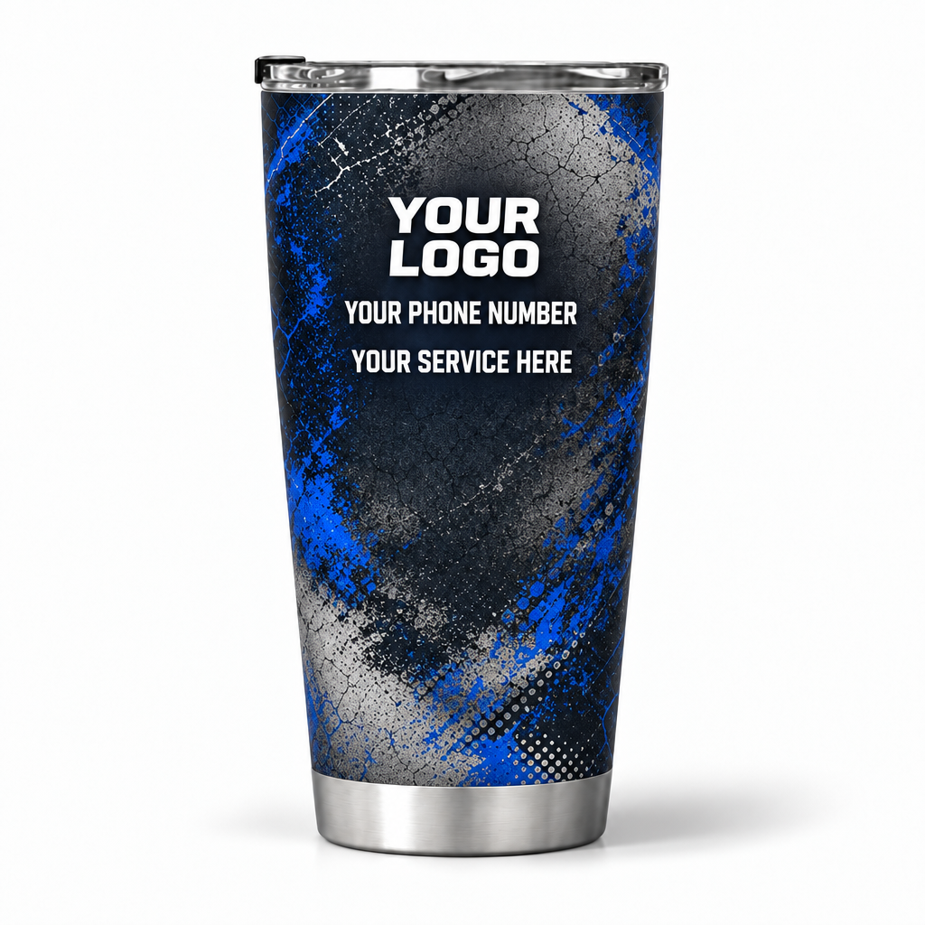 RFN003 personalized tumbler 20oz back product mockup