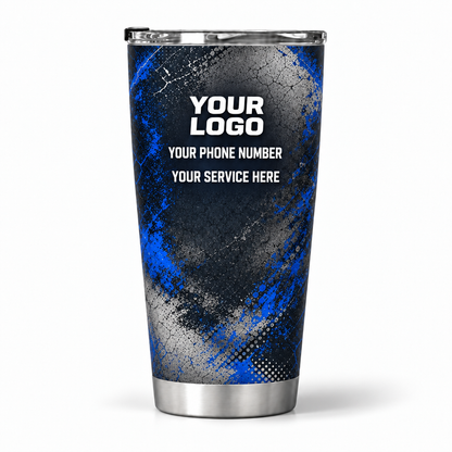 RFN003 personalized tumbler 20oz back product mockup