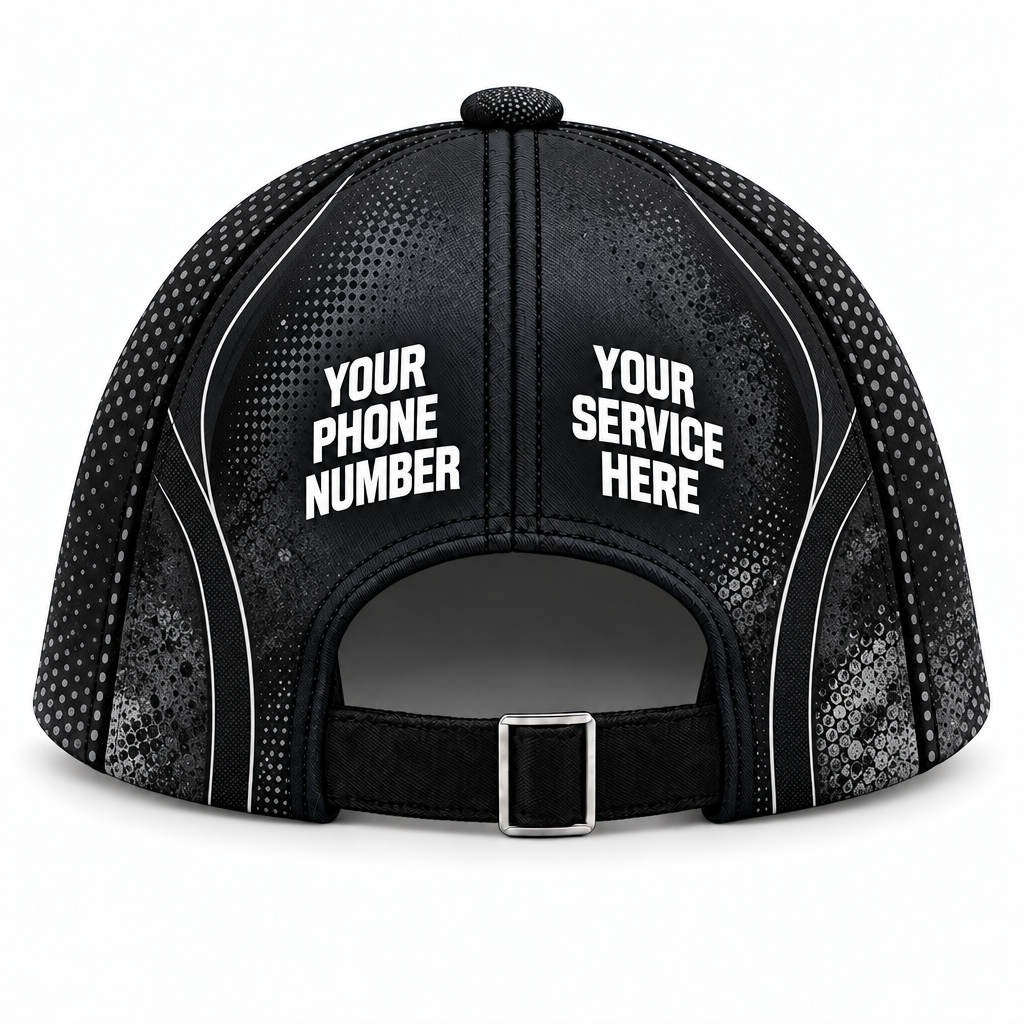 RFN004 personalized cap back product mockup