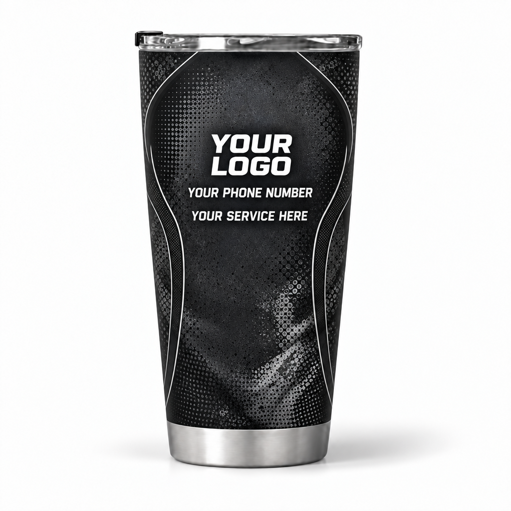 RFN004 personalized tumbler 20oz back product mockup