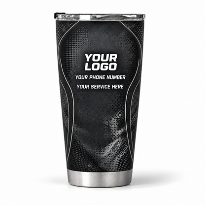 RFN004 personalized tumbler 20oz back product mockup