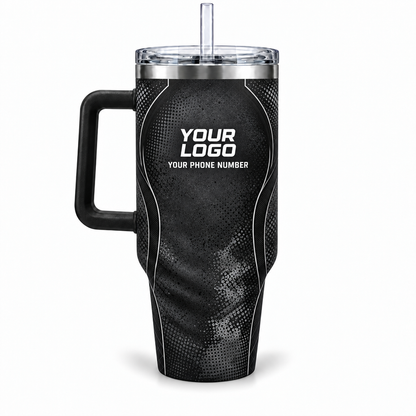 RFN004 personalized tumbler 40oz back product mockup