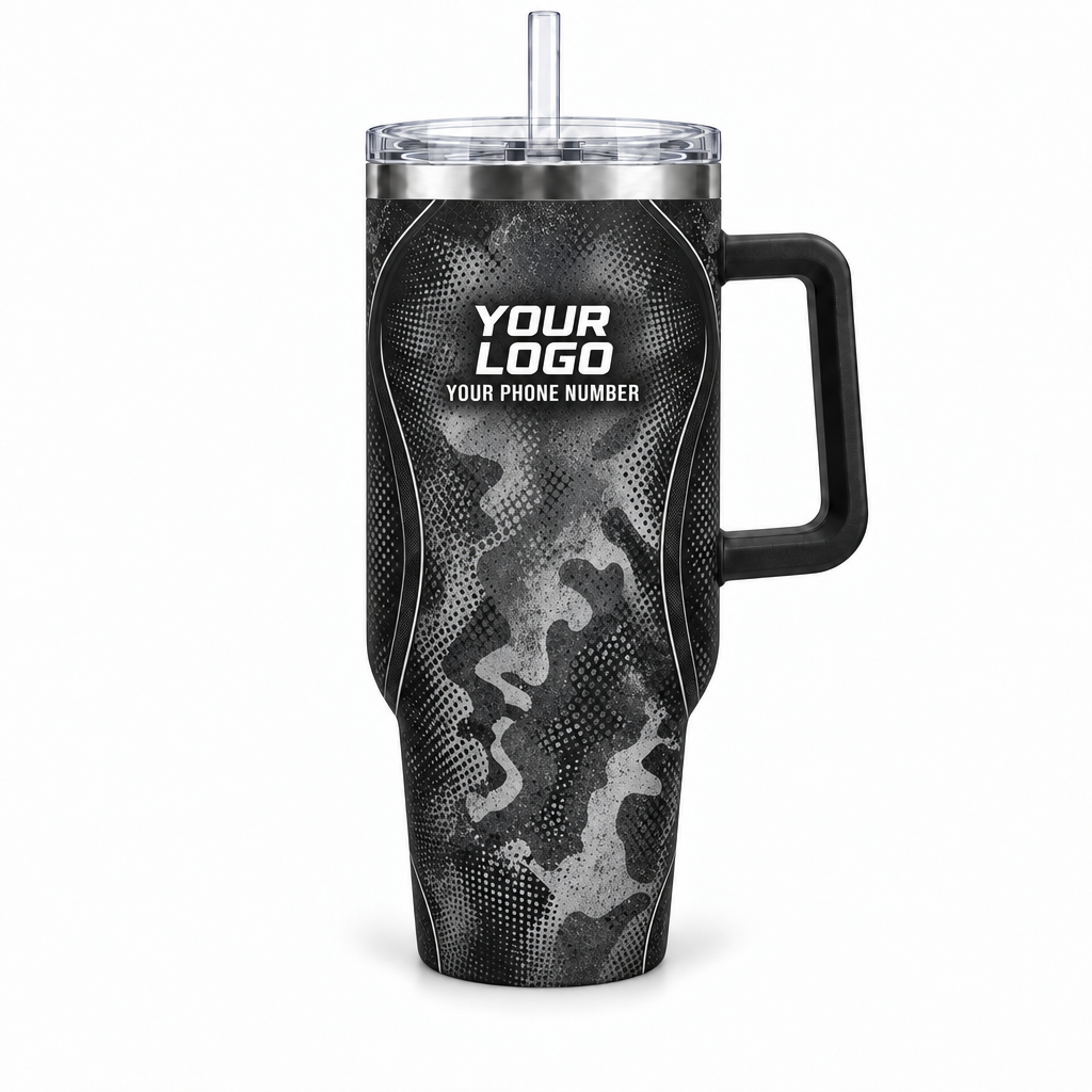 RFN004 personalized tumbler 40oz front product mockup