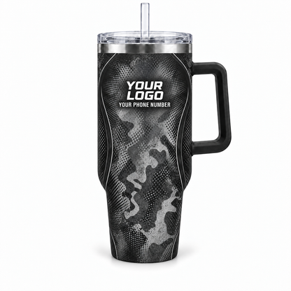 RFN004 personalized tumbler 40oz front product mockup