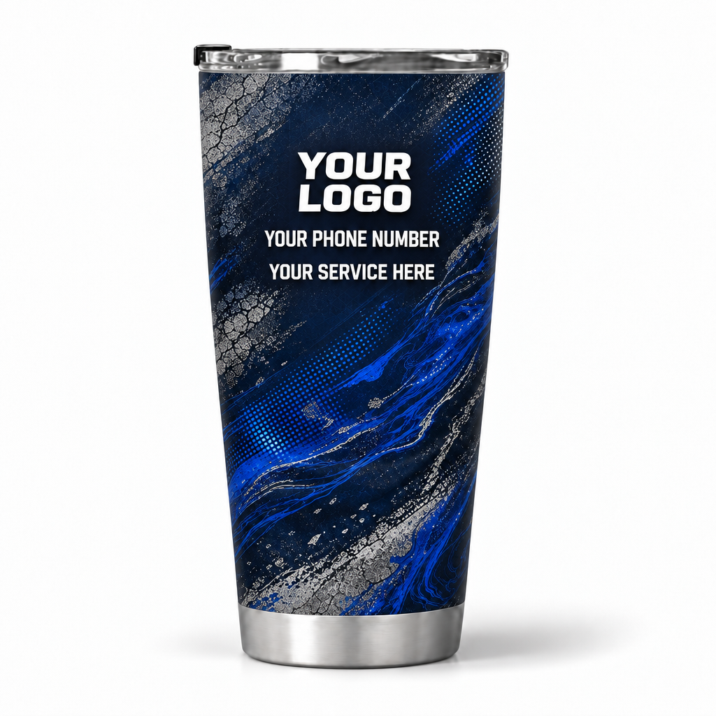 RFN005 personalized tumbler 20oz back product mockup