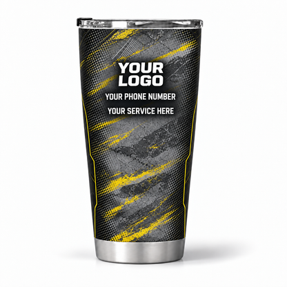 RFN006 personalized tumbler 20oz back product mockup