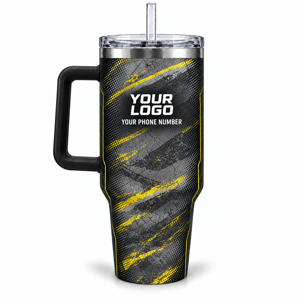 RFN006 personalized tumbler 40oz back product mockup