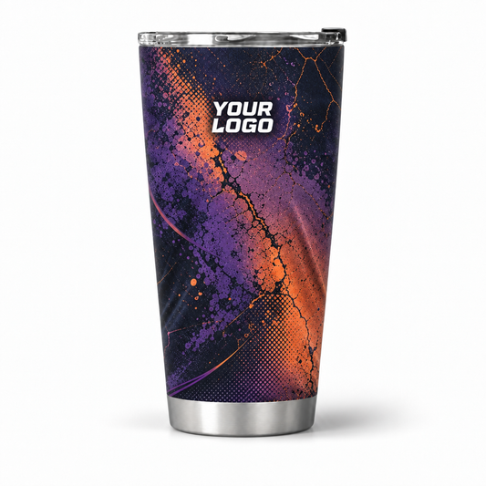 RFN007 personalized tumbler 20oz front product mockup