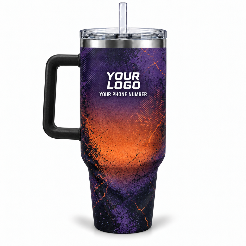 RFN007 personalized tumbler 40oz back product mockup