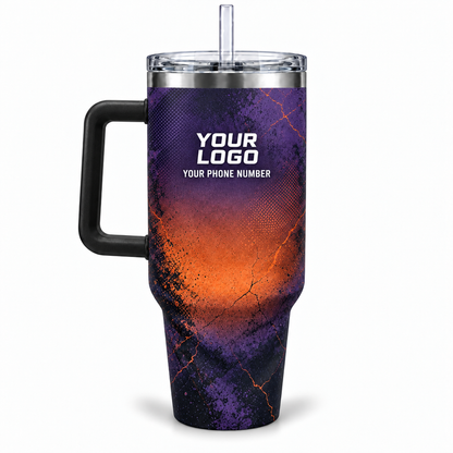 RFN007 personalized tumbler 40oz back product mockup