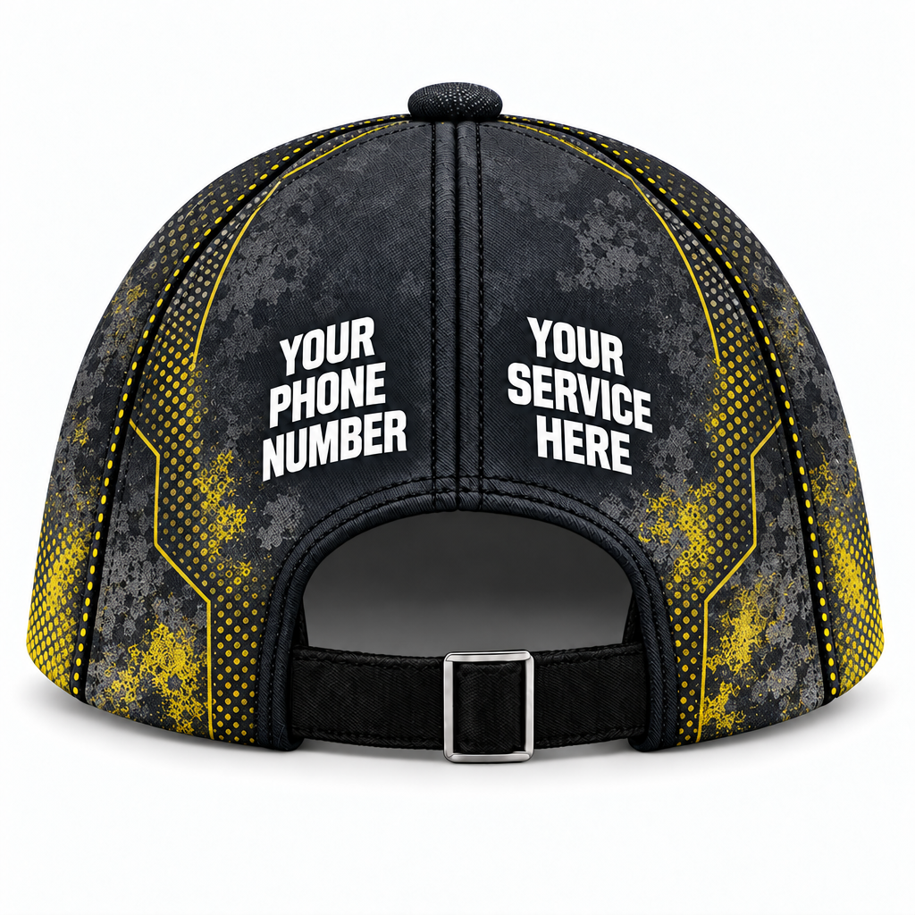 RFN008 personalized cap back product mockup