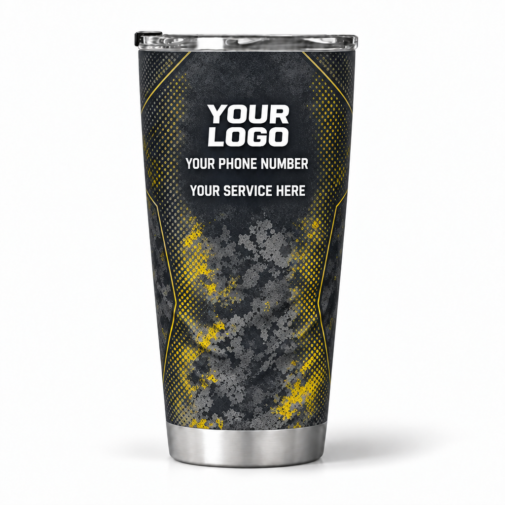 RFN008 personalized tumbler 20oz back product mockup