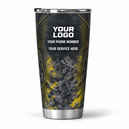 RFN008 personalized tumbler 20oz back product mockup