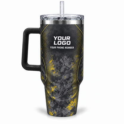 RFN008 personalized tumbler 40oz back product mockup