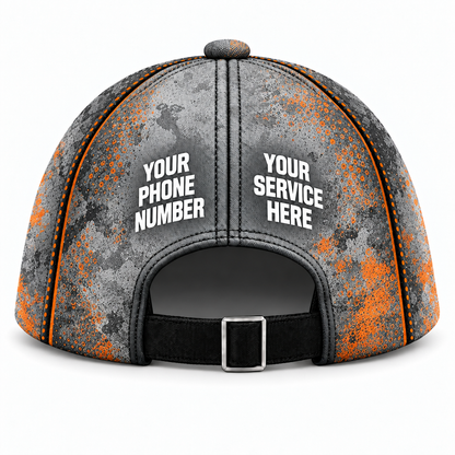RFN009 personalized cap back product mockup