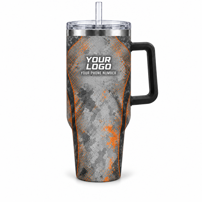 RFN009 personalized tumbler 40oz front product mockup