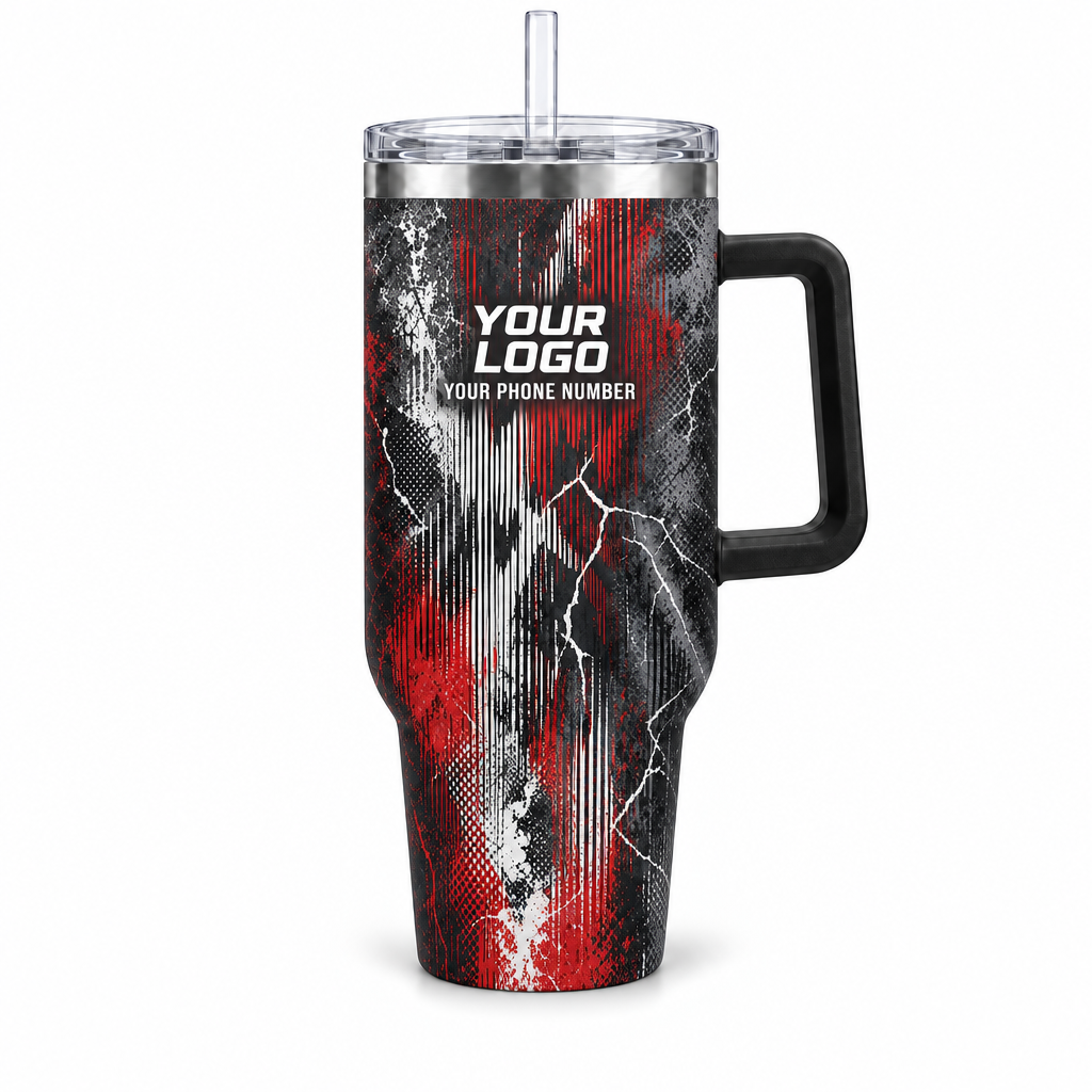 RFN010 personalized tumbler 40oz front product mockup