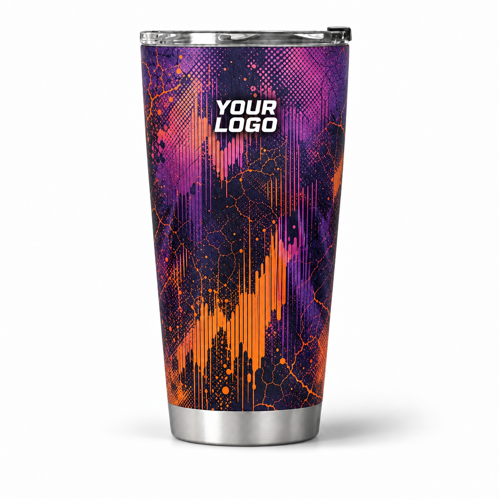 RFN011 personalized tumbler 20oz front product mockup
