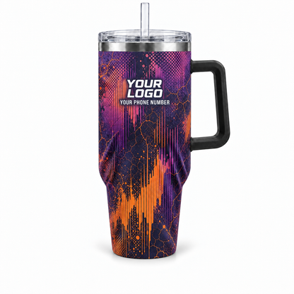 RFN011 personalized tumbler 40oz front product mockup