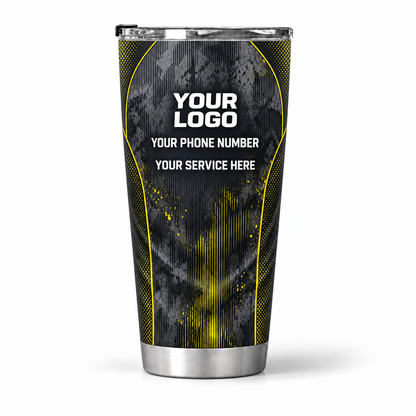 RFN012 personalized tumbler 20oz back product mockup