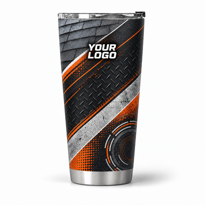 RFN013 personalized tumbler 20oz front product mockup
