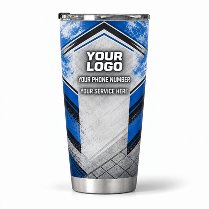 RFN014 personalized tumbler 20oz back product mockup
