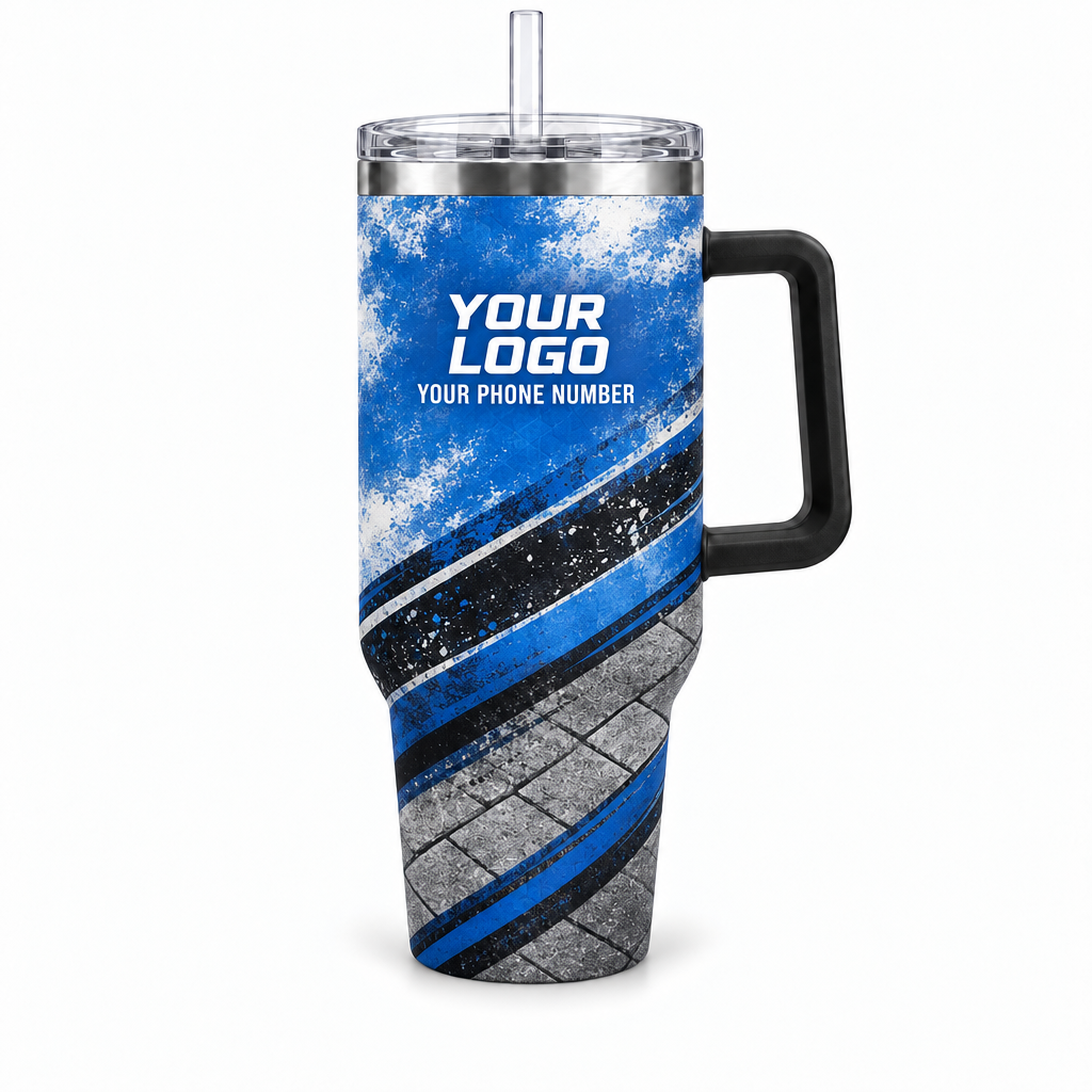 RFN014 personalized tumbler 40oz front product mockup