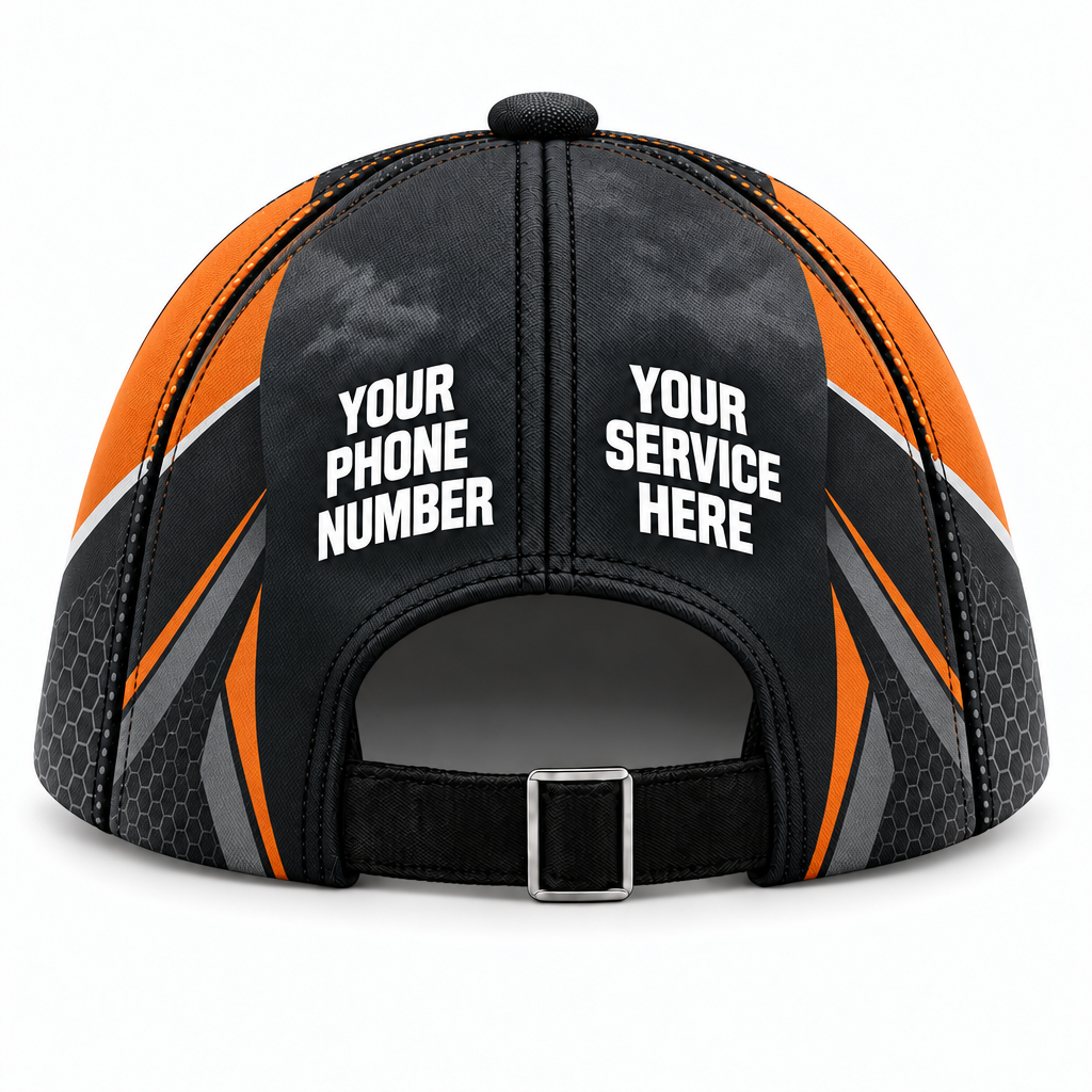 RFN015 personalized cap back product mockup