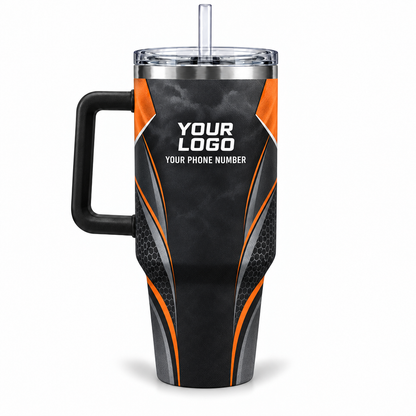 RFN015 personalized tumbler 40oz back product mockup