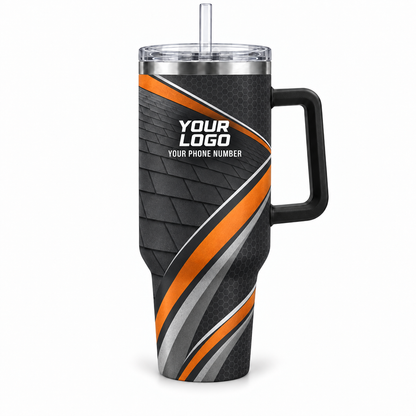RFN015 personalized tumbler 40oz front product mockup