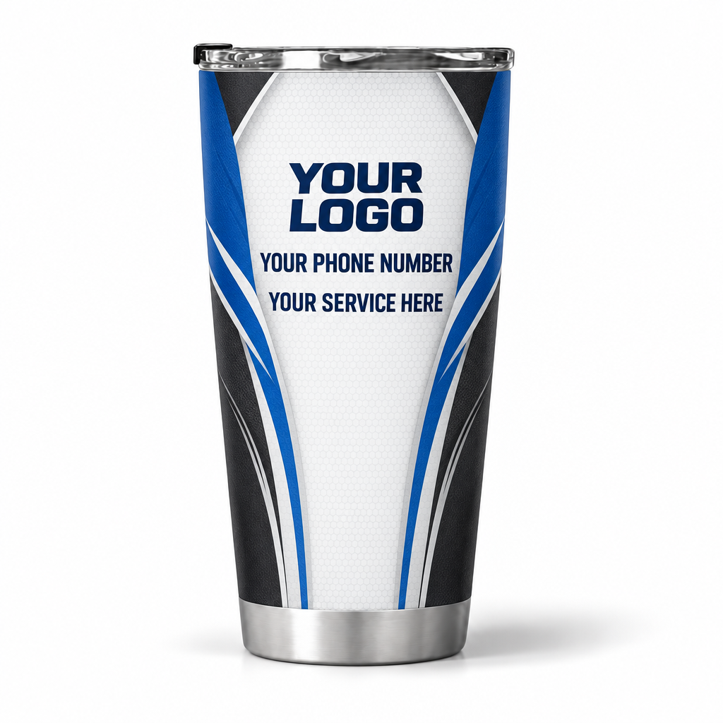 RFN016 personalized tumbler 20oz back product mockup