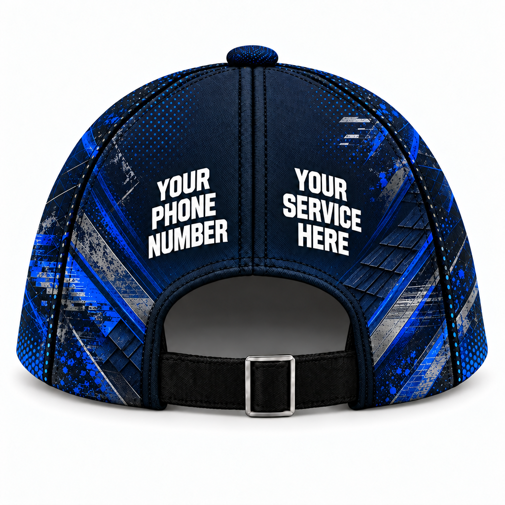 RFN017 personalized cap back product mockup