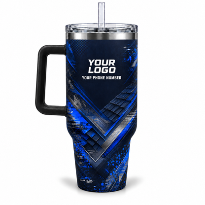 RFN017 personalized tumbler 40oz back product mockup