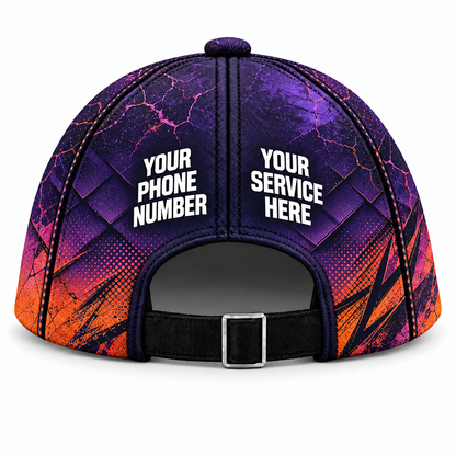 RFN018 personalized cap back product mockup
