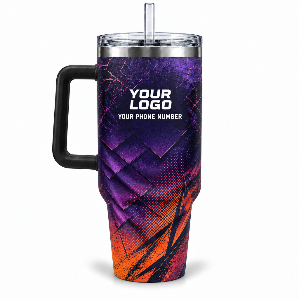 RFN018 personalized tumbler 40oz back product mockup