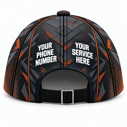 RFN019 personalized cap back product mockup